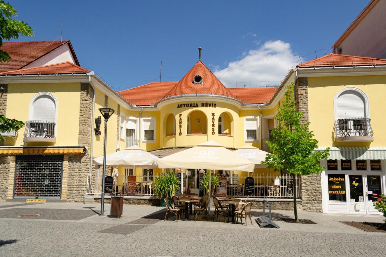 Astoria Panzio Bed & Breakfast Heviz Exterior photo