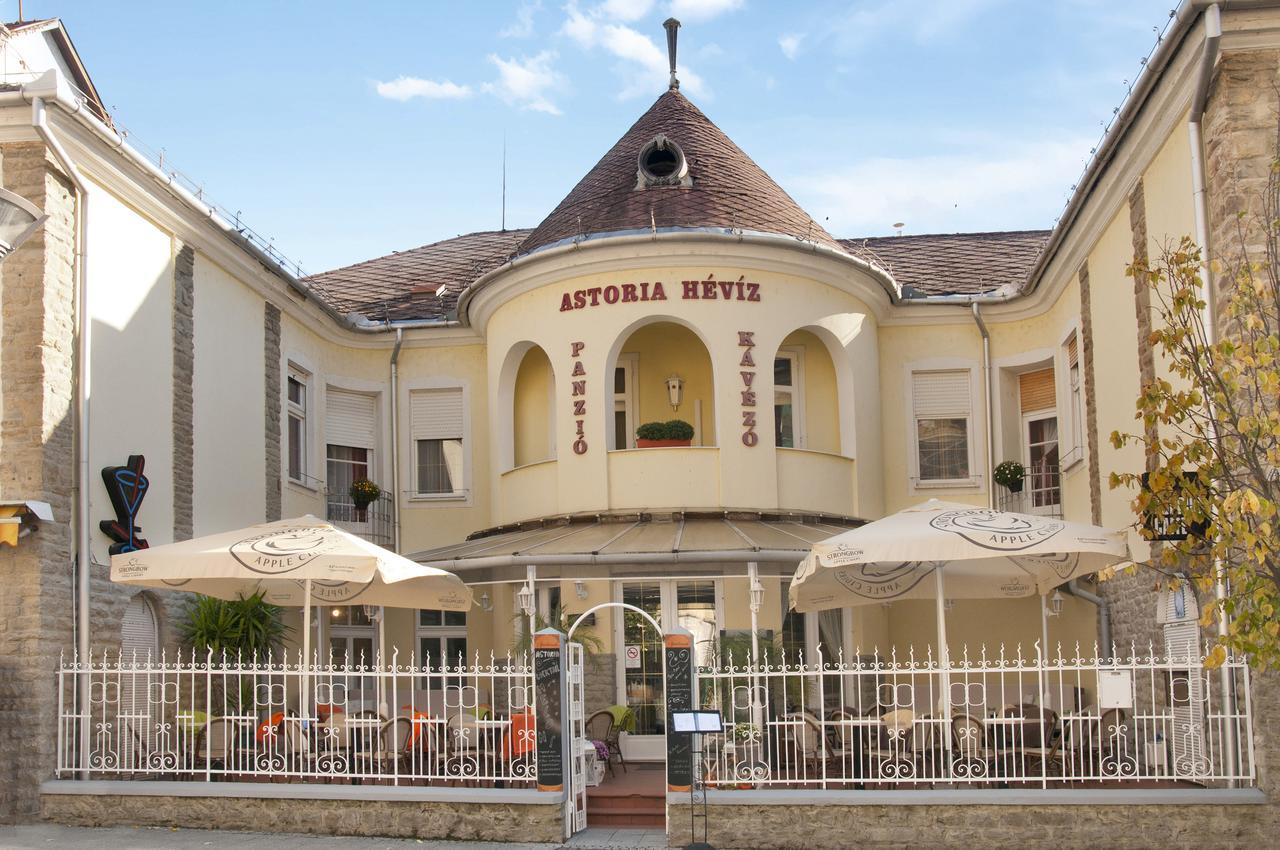 Astoria Panzio Bed & Breakfast Heviz Exterior photo